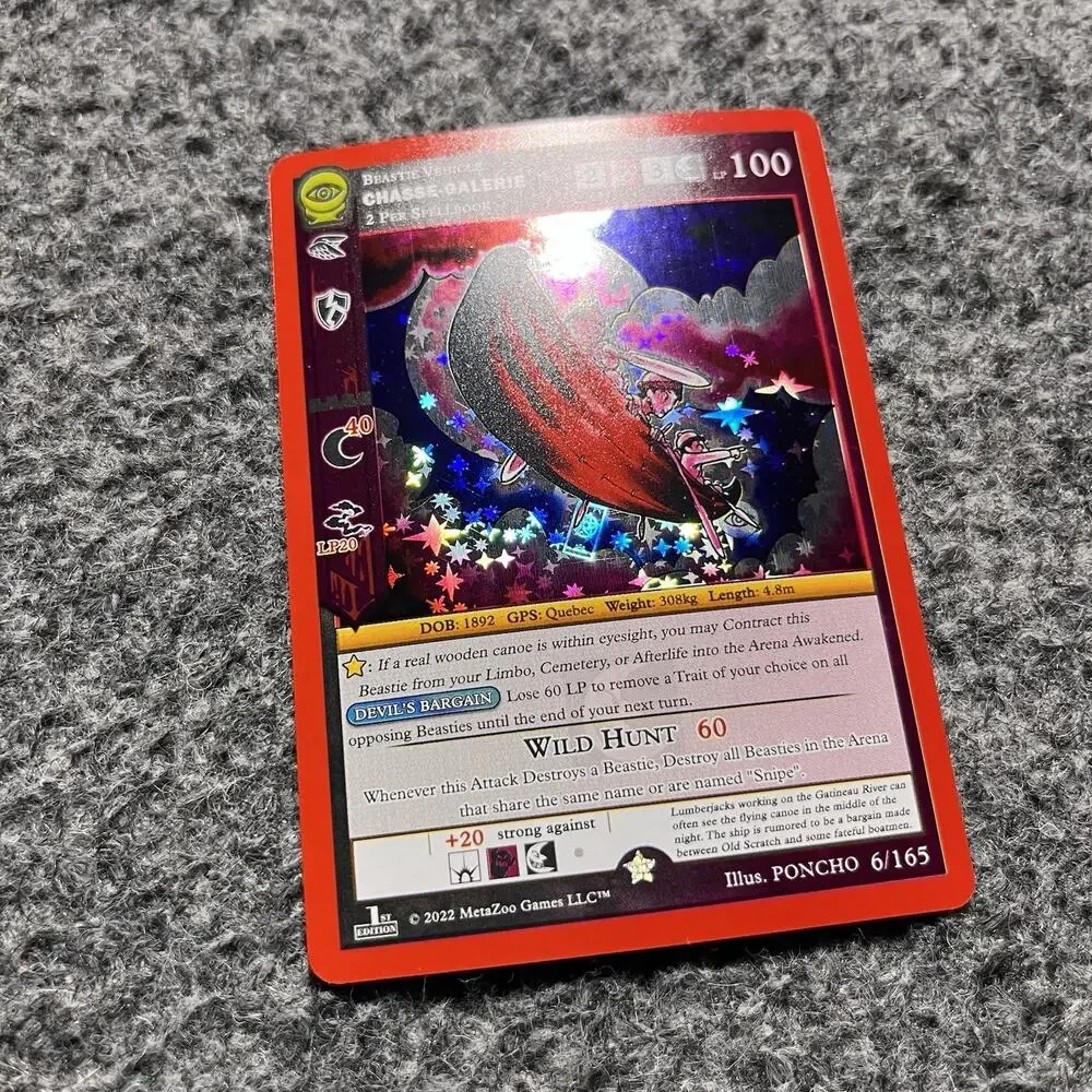 Chasse-Galerie Metazoo Seance 6/165 1st Edition Full Holo Card NM
